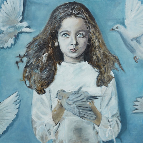 Child with bird